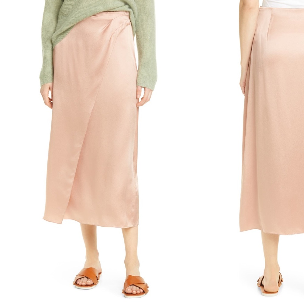 Vince 100% silk skirt. Size 16